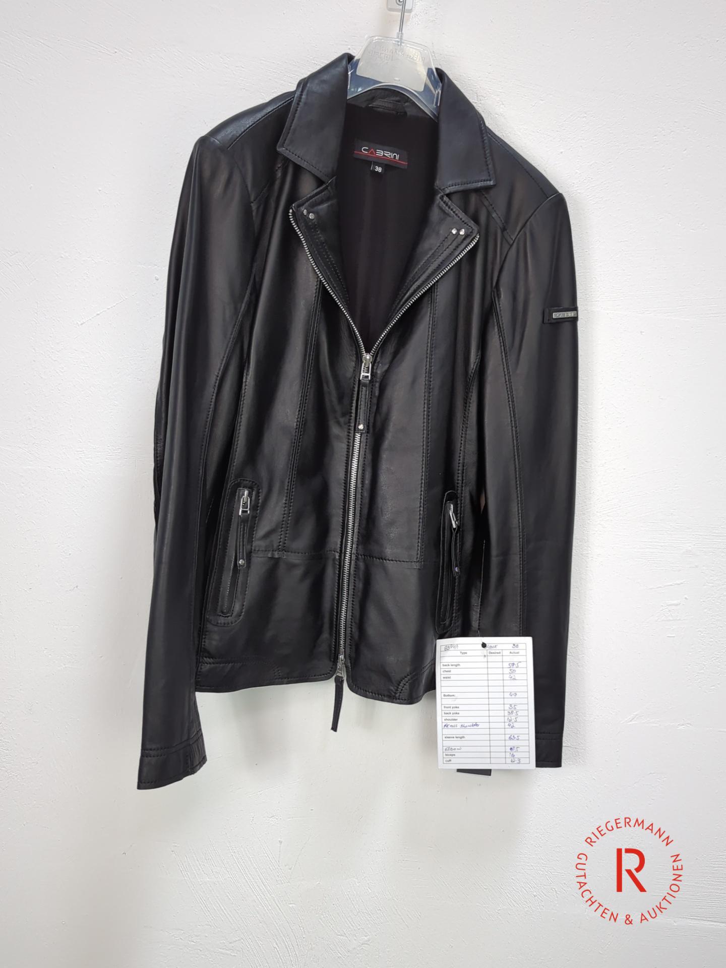 DAMEN LEDERJACKE GRÖSSE 38